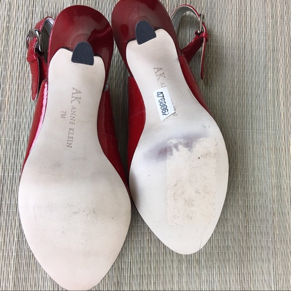 ANNE KLEIN Scarlet Peep Toes Heels Sandals - Picture 7 of 8